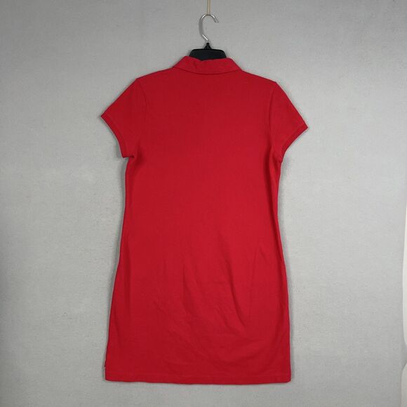 Vineyard Vines Polo Dress Womens Small Red Preppy Coastal Casual Golf Summer - Picture 6 of 13